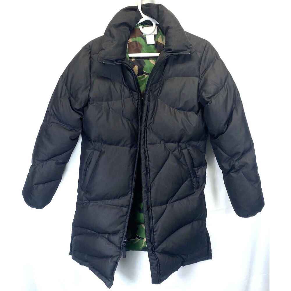 JANSPORT Women's M/L EURO 3/4 JACKET Black DOWN INSULATED???Winter Puffer Coat**